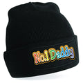 Signature Apparel - number-one-daddy-text-original-warm-beanie-knitted-premium-quality-beanie-gift