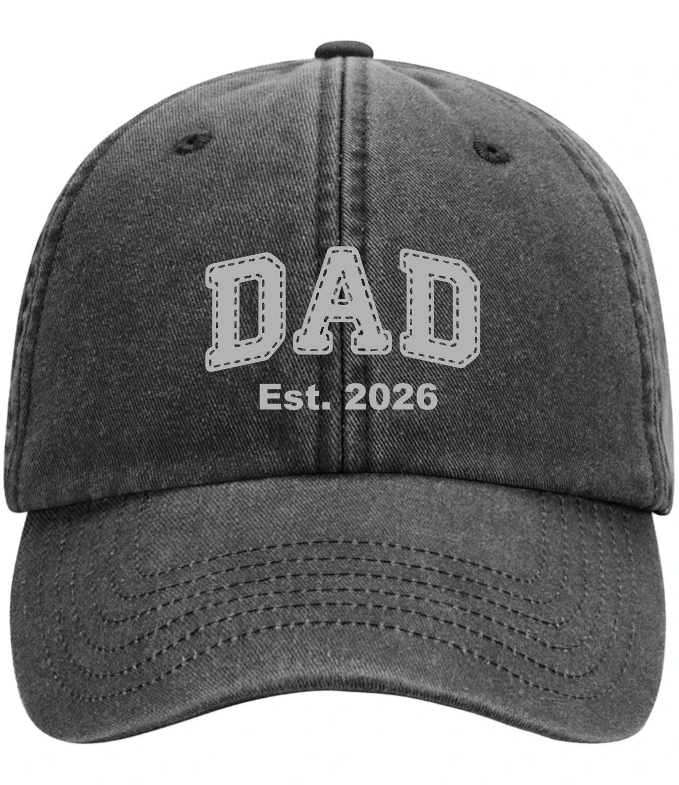 New Dad/Grandpa/Grandad/Uncle Est: 2066 Vintage Low Profile Baseball Cap
