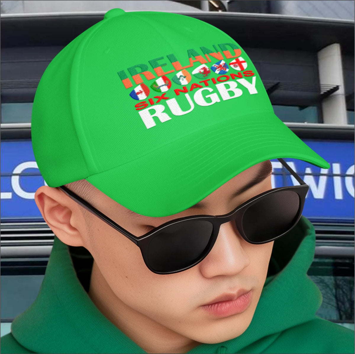 Irish Rugby Hat 2026 Rugby Six Nations Ireland Premium Quality Baseball Cap Unique Des ...
