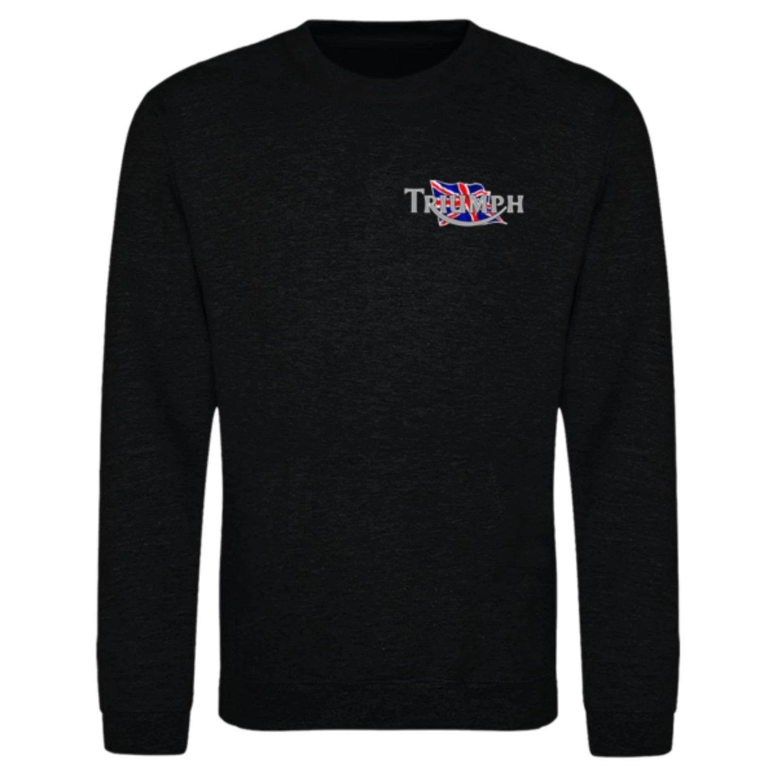 Retro VintageClassic English Triumph Motorcycle Biker Premium Quality Sweatshirt