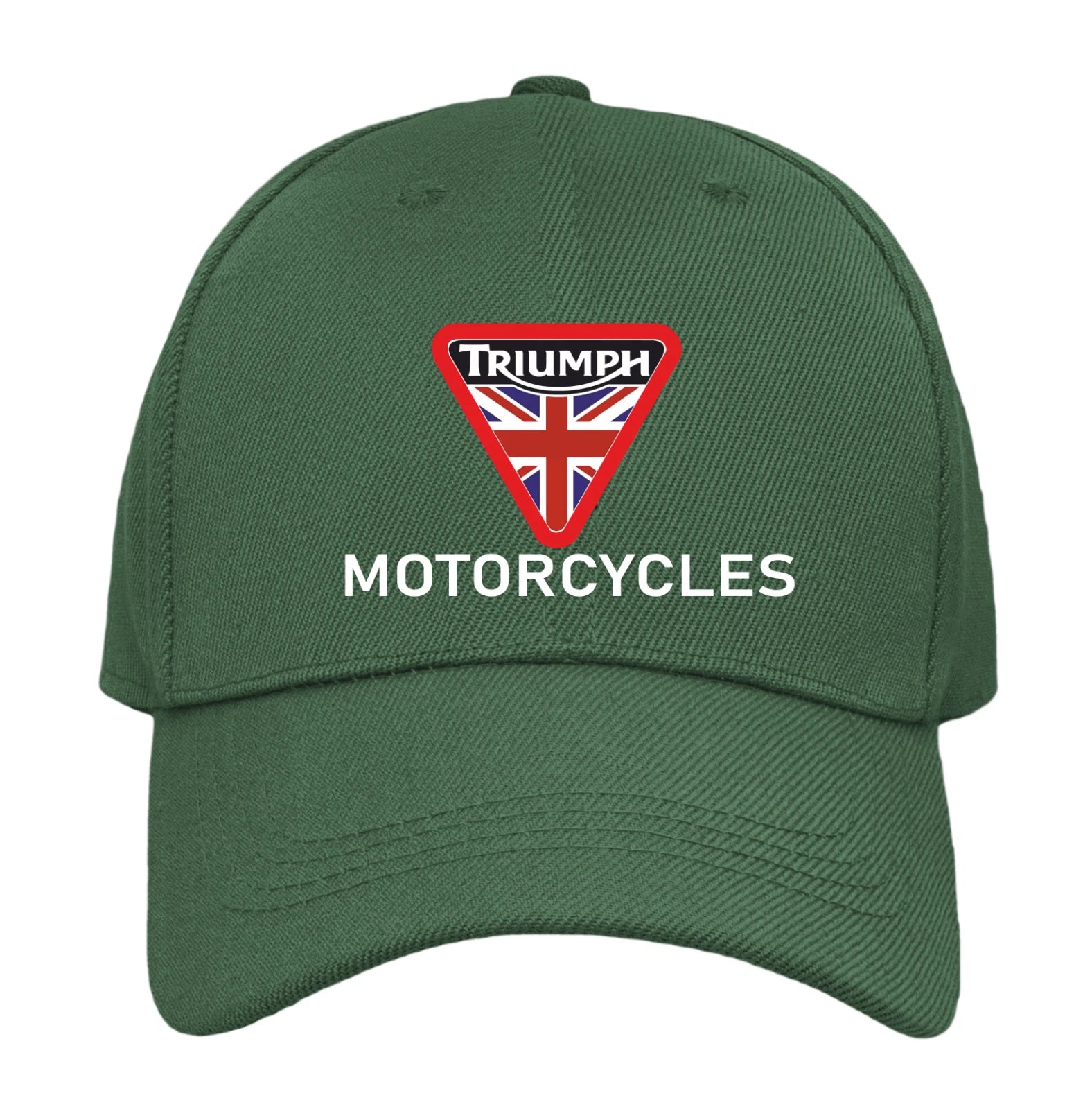 Custom Retro Classic English Triumph Motorcycle Logo Biker Baseball Cap