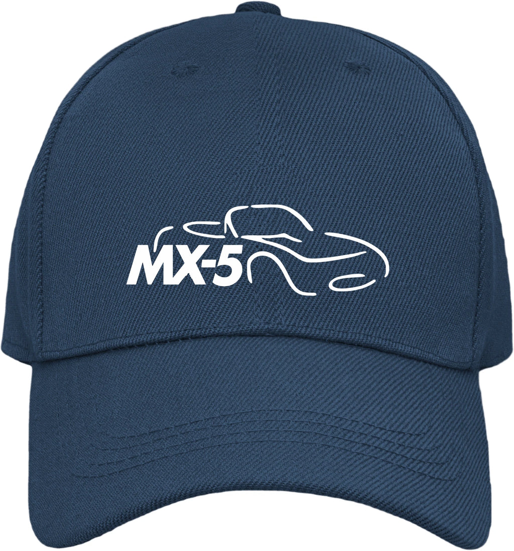 Drive in Personalised Style with the MX-5 Auto Premium Beechfield Baseball Cap!