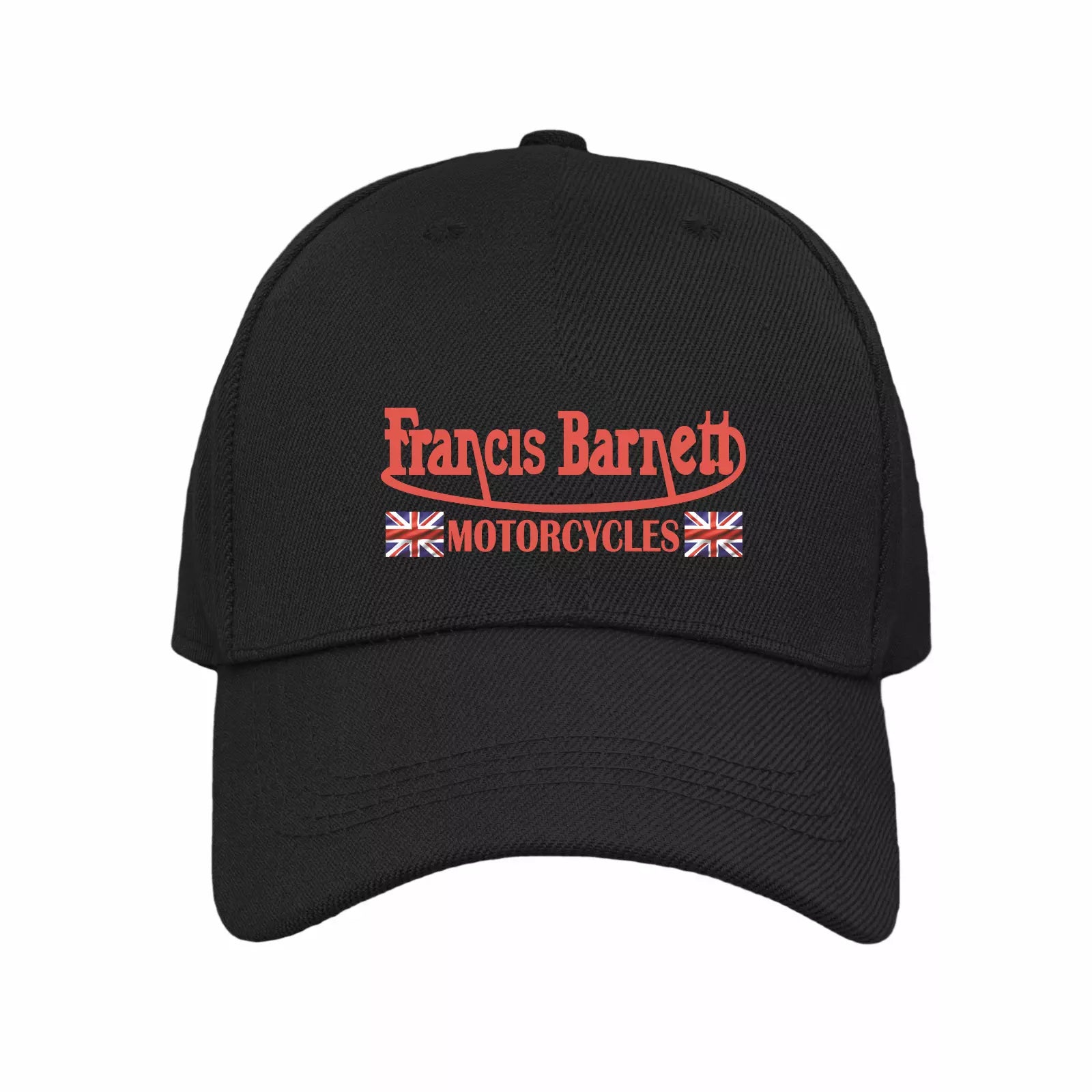 Retro Vintage Classic Francis Barnett Motorcycle Logo Biker Quality Baseball Cap