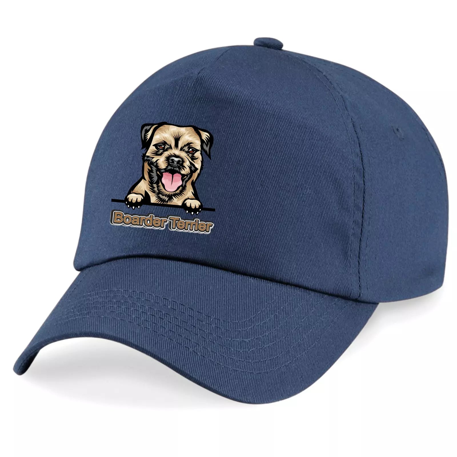 Choose from 100 Breeds  Illustration Custom Canine Dog Personalised Baseball Cap