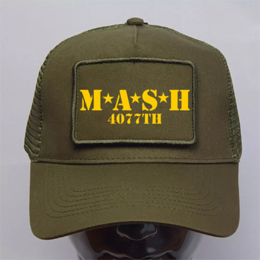 Retro USA TV Series  Iconic US Army MASH Premium Quality Patch Baseball Cap