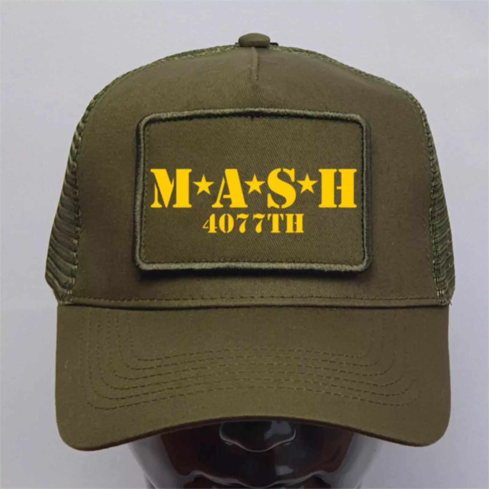 Retro USA TV Series  Iconic US Army MASH Premium Quality Patch Baseball Cap