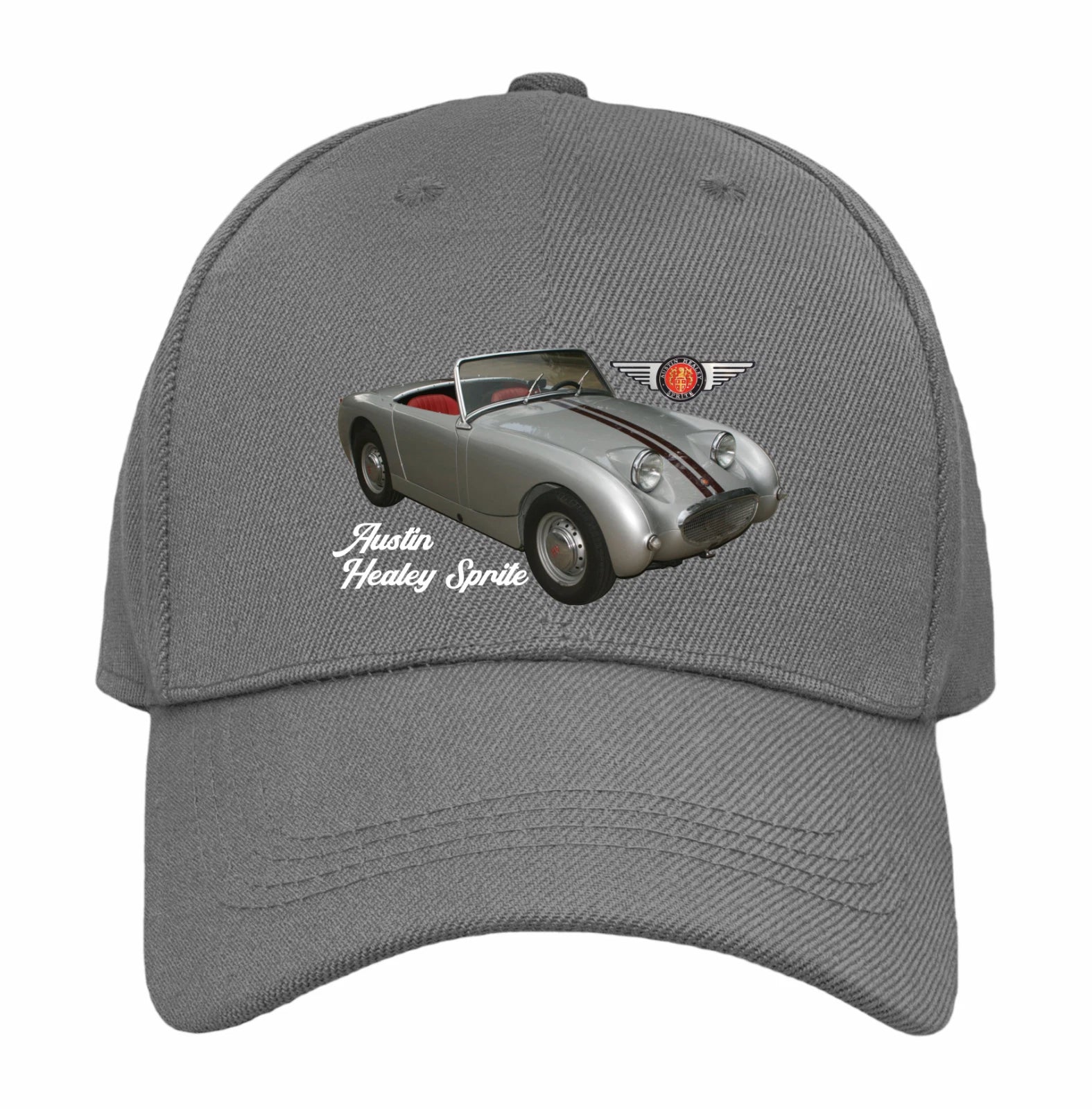 Retro Vintage Classic  Austin Healey Sprite Sports Car Logo Biker Baseball Cap
