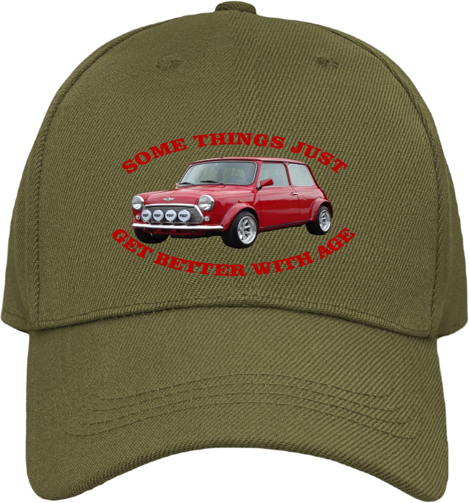 Retro Vintage Classic Mini Better With Age Birthday Logo Quality Baseball Cap