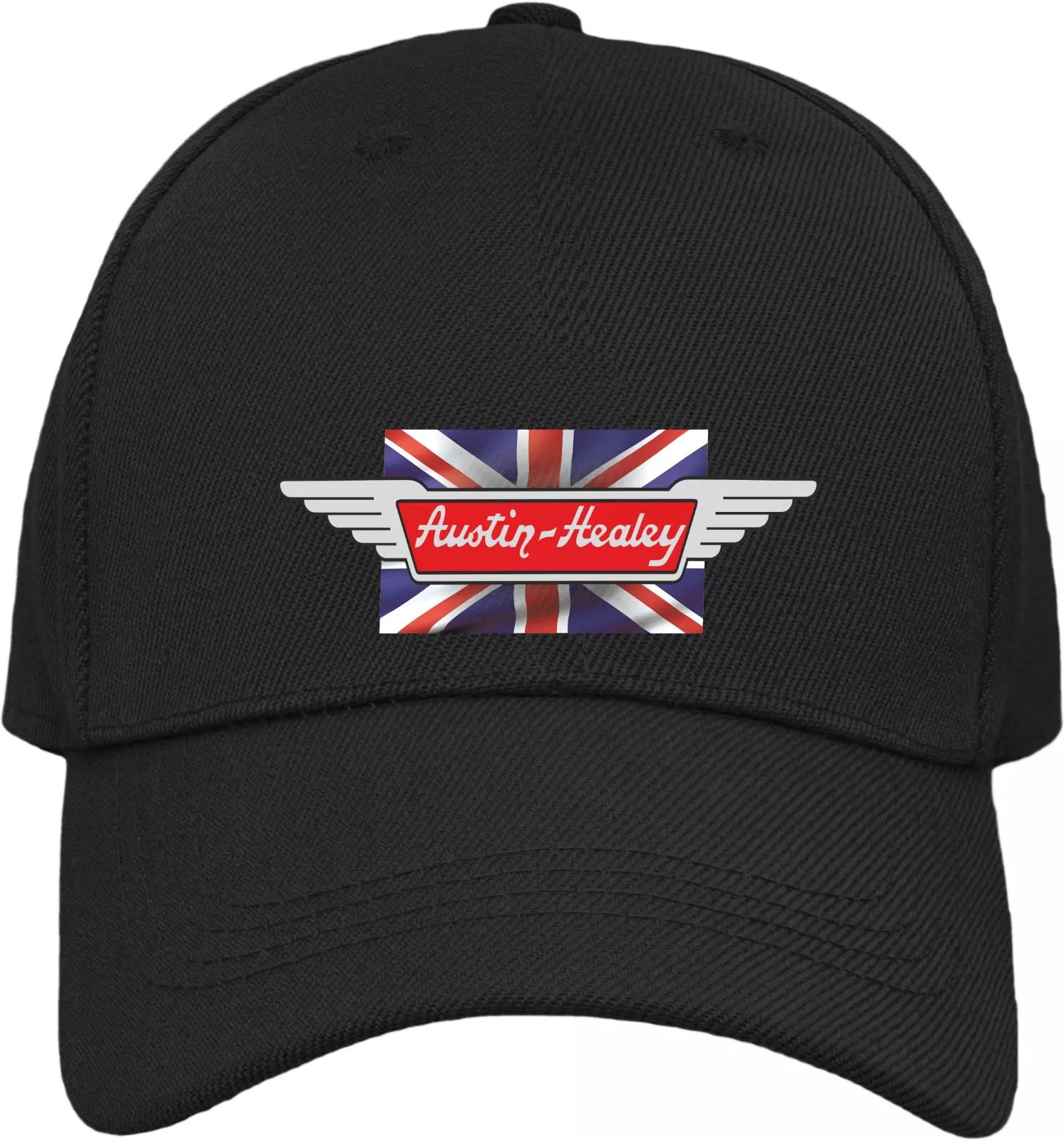 Retro Vintage Motoring Austin Healey 3000 Logo and Image Quality Baseball Cap