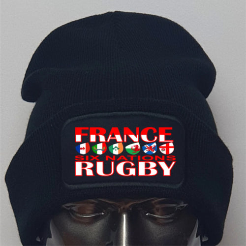 2026 Rugby Six Nations France Premium Quality Beanie Hat Unique Design