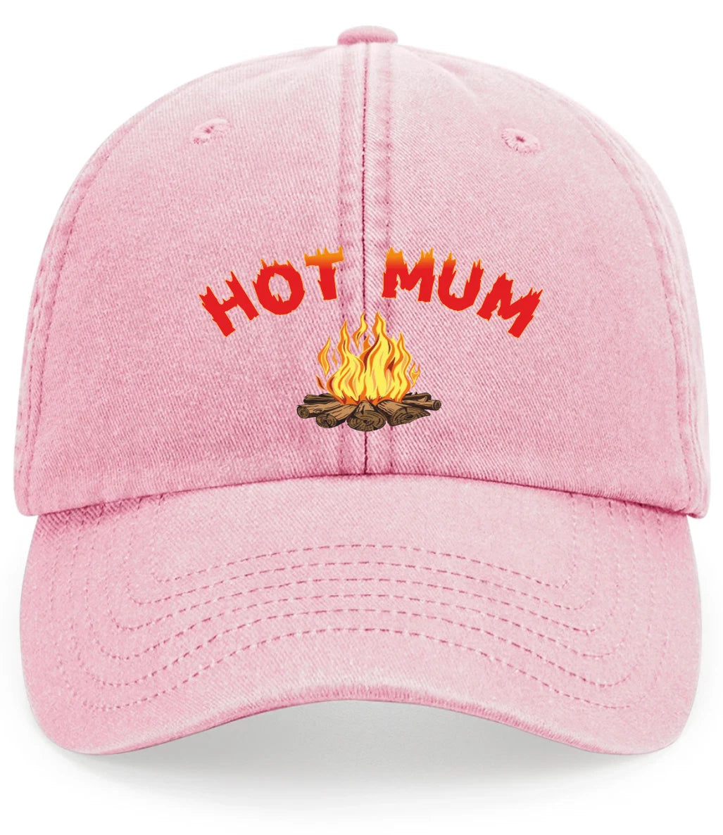 Custom Hot Mum Mothers Day Gift Premium Vintage Low Profile Baseball Cap