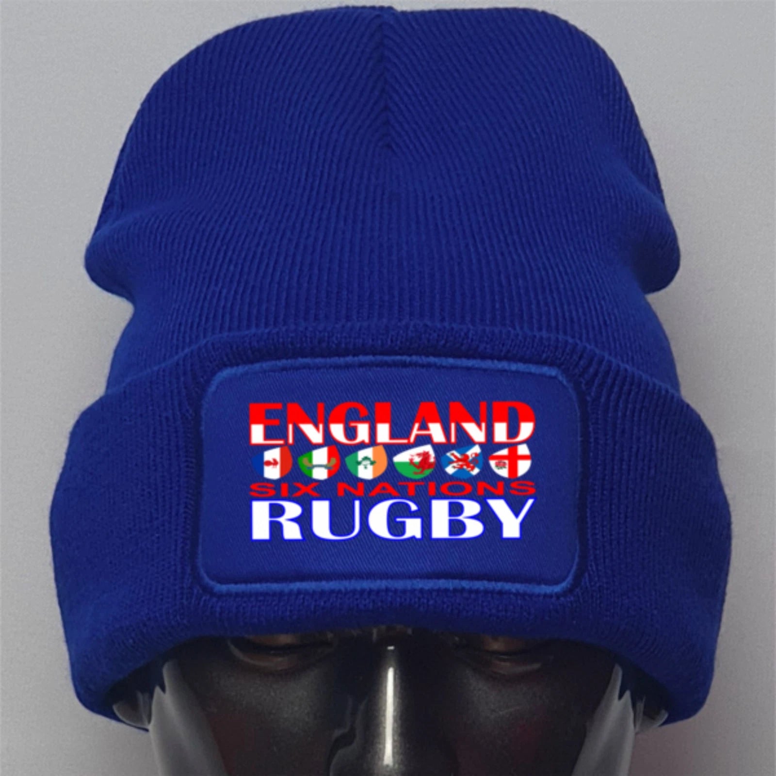 2026 Rugby Six Nations England Premium Quality Beanie Hat