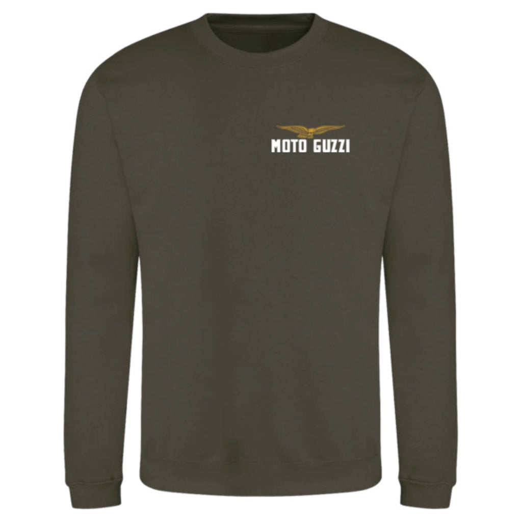 Retro Vintage Classic Moto Guzzi Motorcycle Biker Premium Quality Sweatshirt