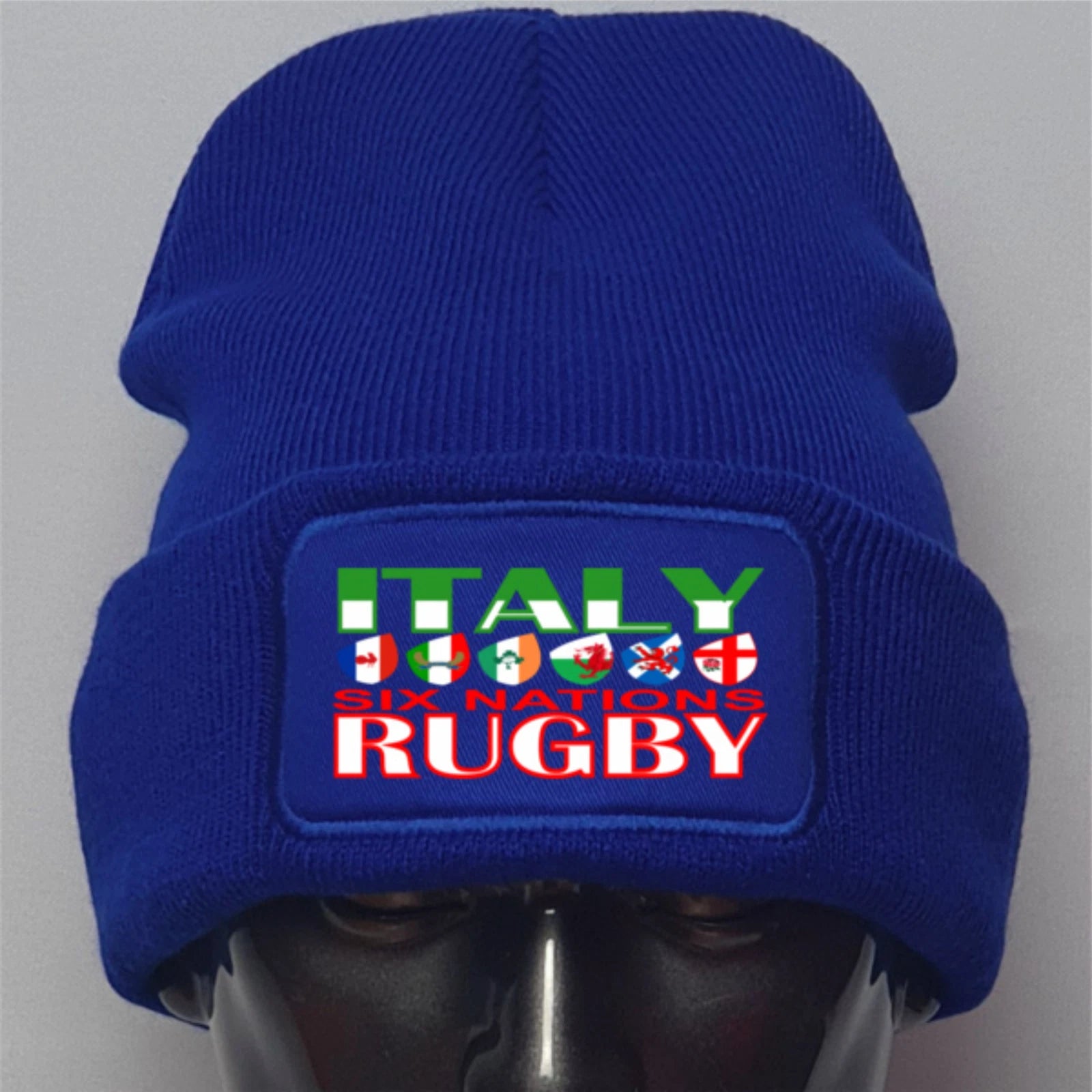 2026 Rugby Six Nations Italy Premium Quality Beanie Hat