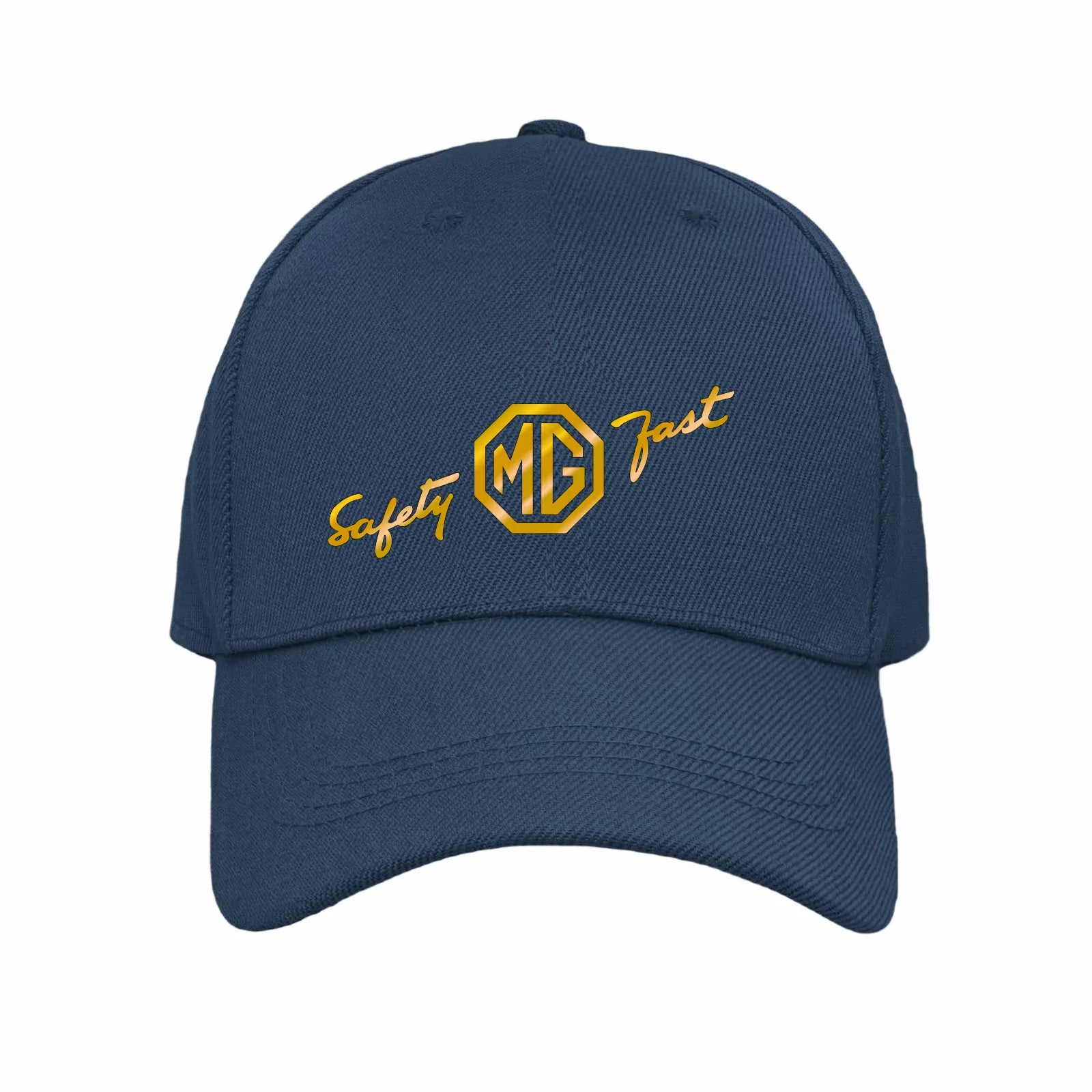 Retro Vintage Veteran Motoring MG Safety Fast Logo Image Quality Baseball Cap