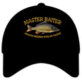 Funny Fishing Angling Master Baiter Text Carp Image Premium Quality Baseball Cap