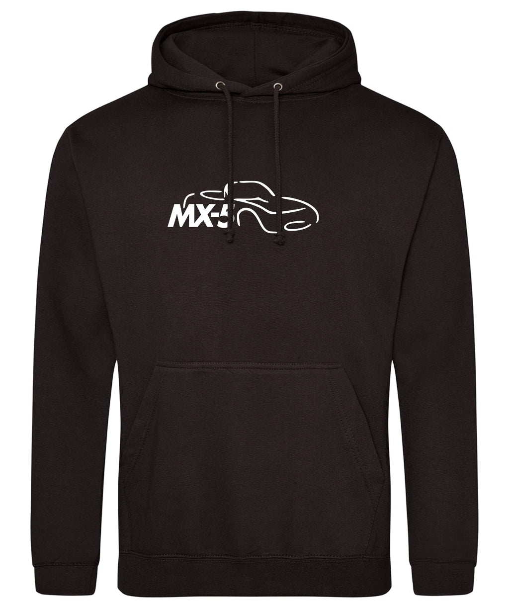 Classic MX-5 Unique Design Sports Car Quality Hooded Sweatshirt