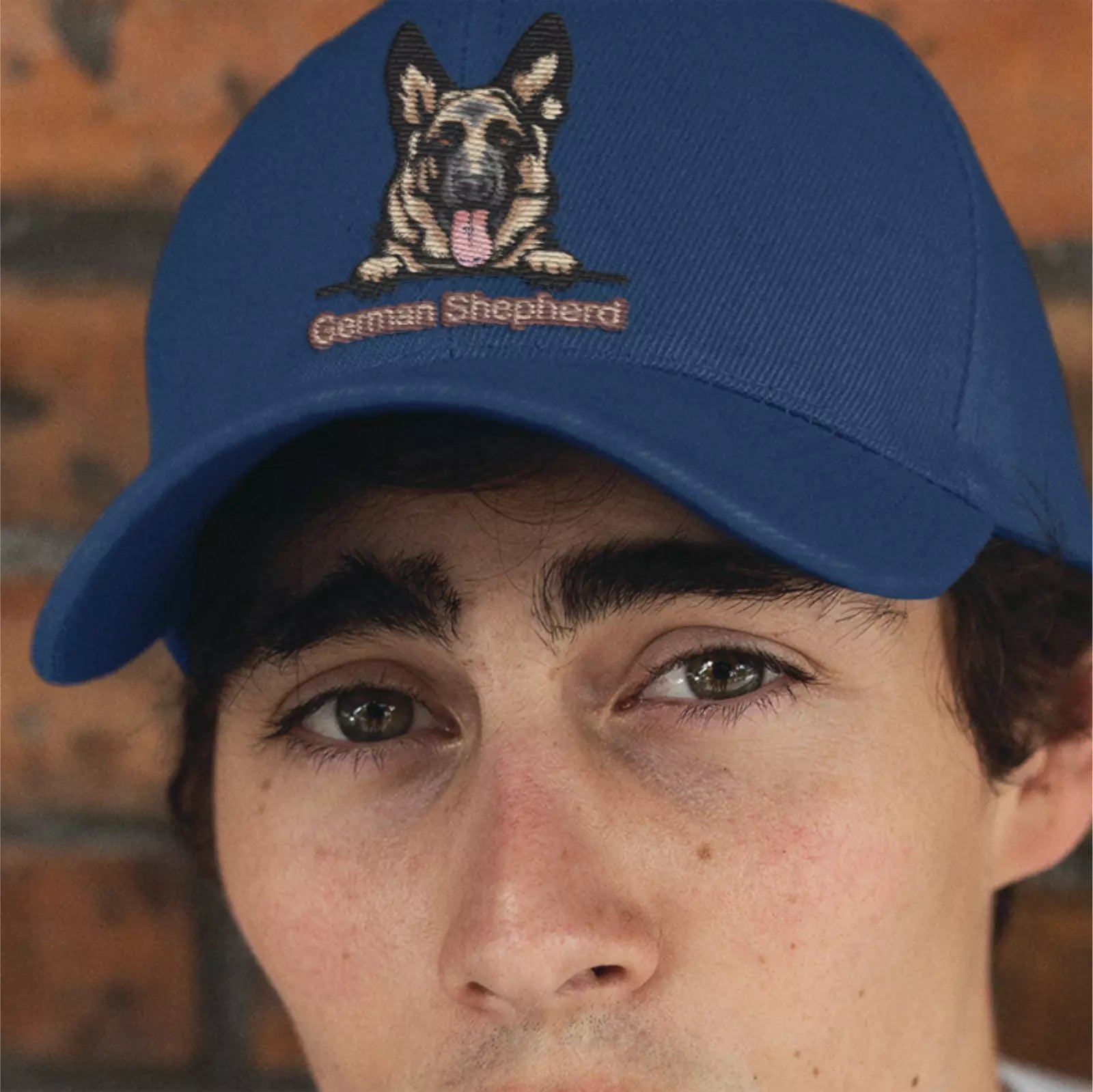 Choose from 100 Breeds  Illustration Custom Canine Dog Personalised Baseball Cap