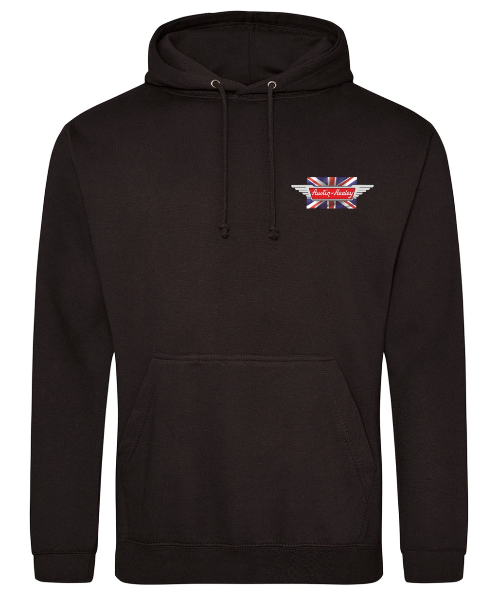 Retro Vintage Classic Austin Healey 3000 Sports Car Quality Hooded Sweatshirt