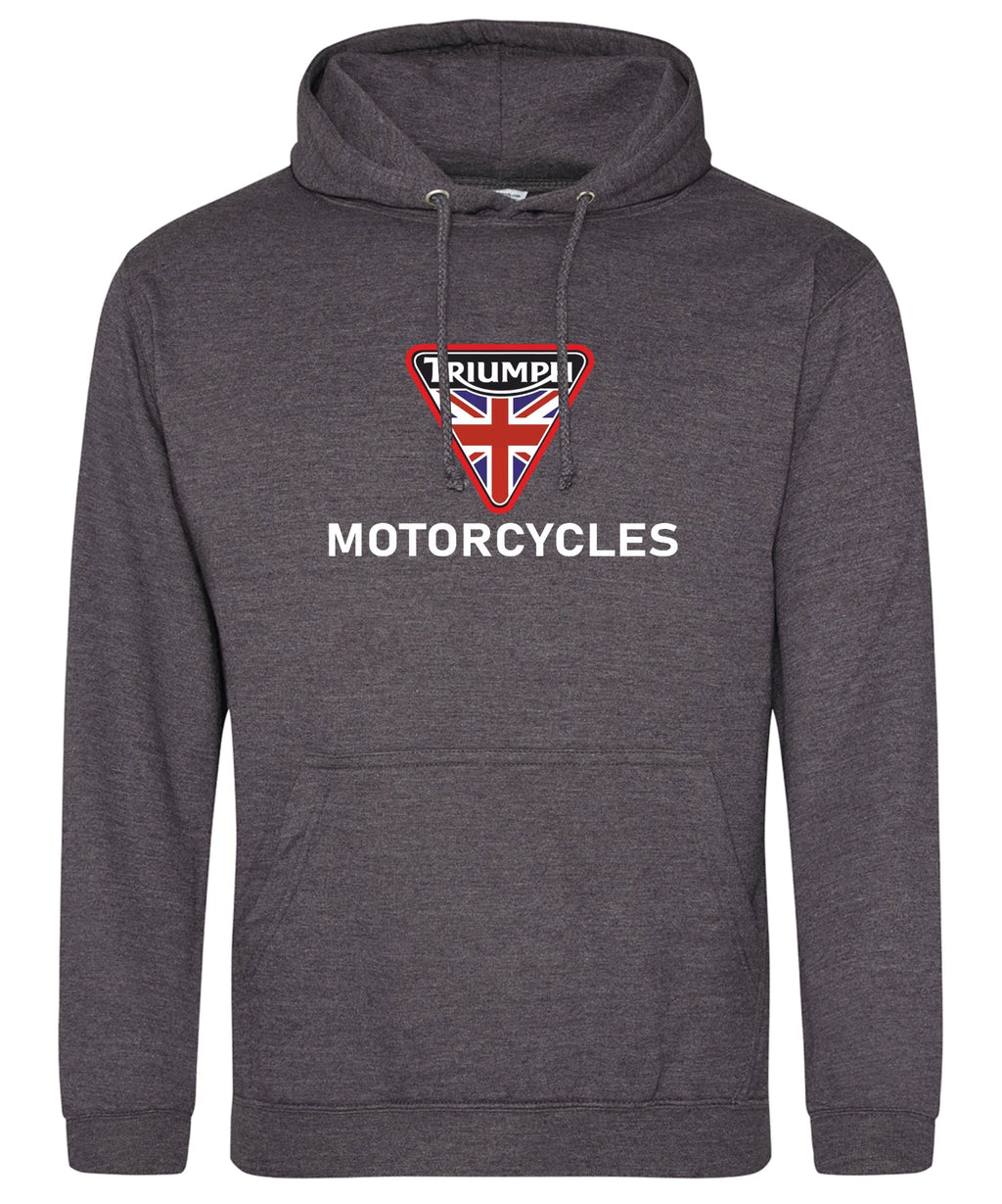 Customisable Retro Classic English Triumph Biker Premium Hooded Sweatshirt