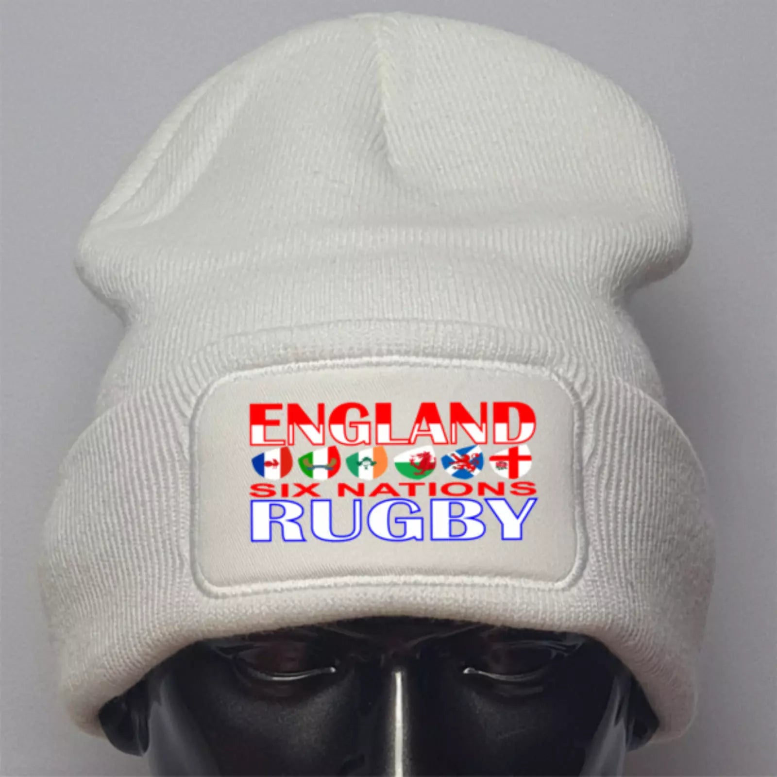 2026 Rugby Six Nations England Premium Quality Beanie Hat
