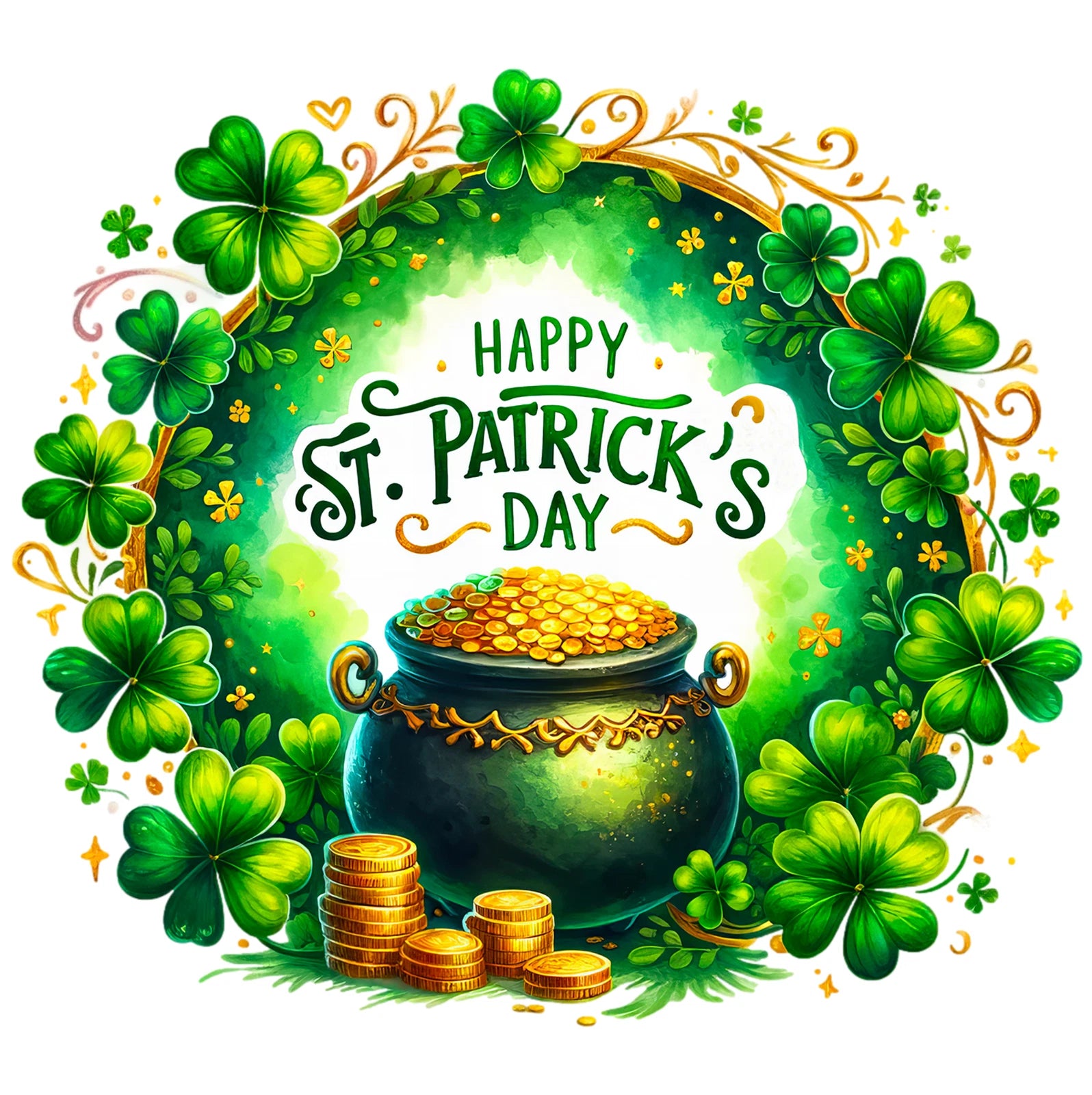 St. Patrick’s Day Style Premium Quality Baseball Cap - Luck, Laughs & Guiness!