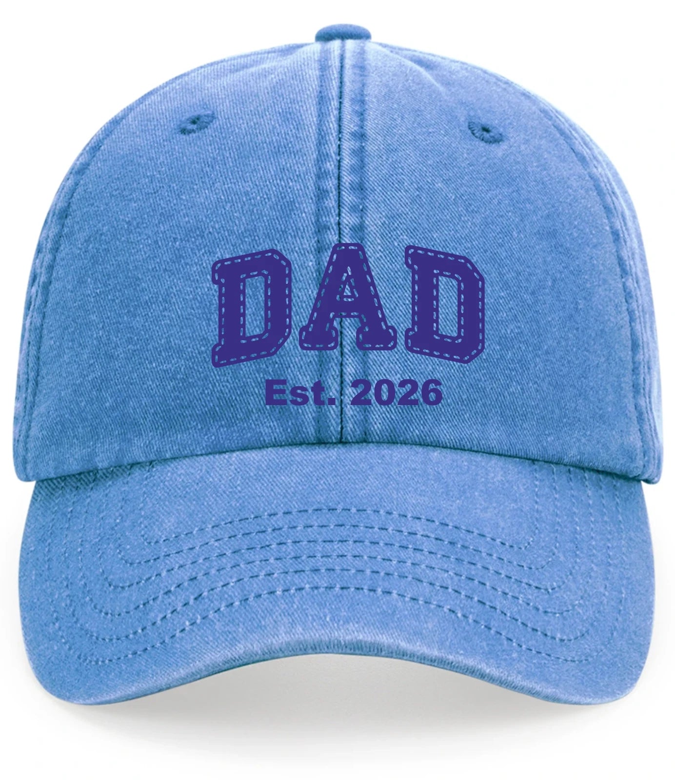 New Dad/Grandpa/Grandad/Uncle Est: 2066 Vintage Low Profile Baseball Cap