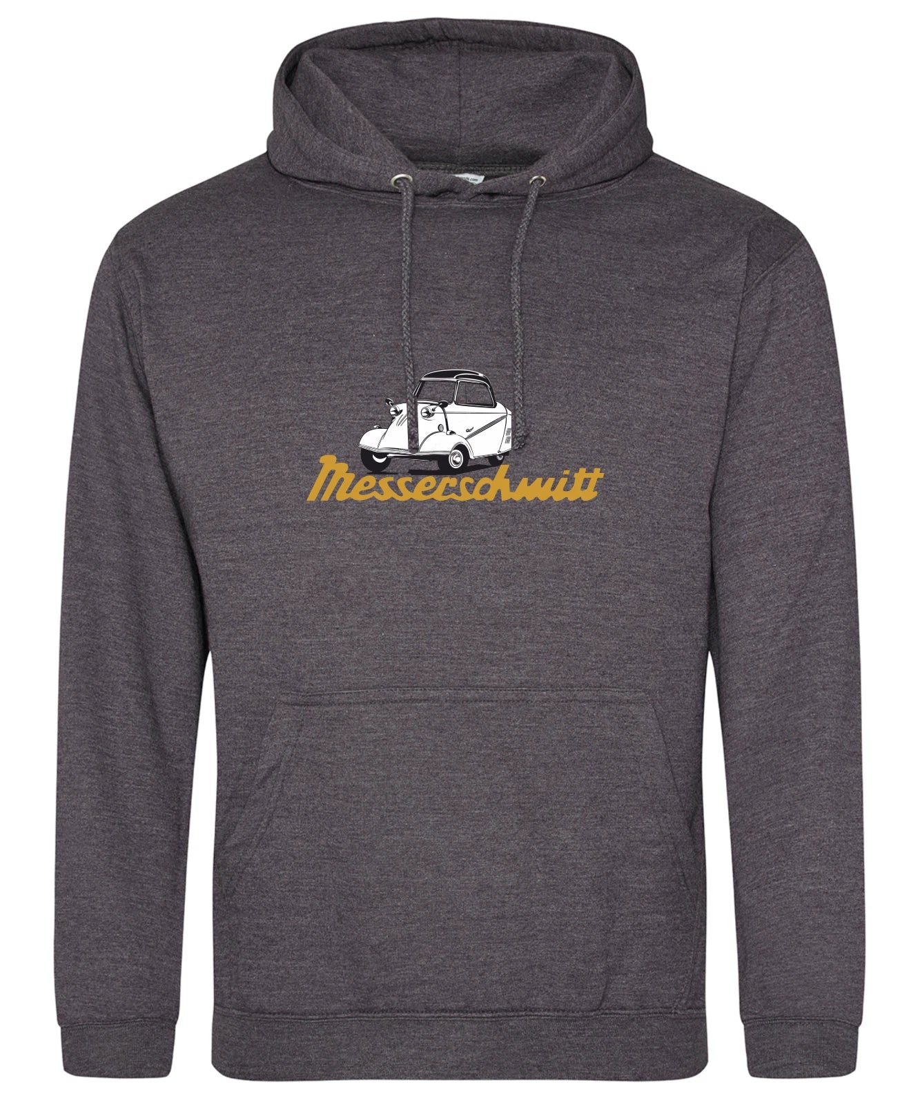 Vintage Classic 1950's Messerschmitt Bubble Car Auto Premium Hooded Sweatshirt