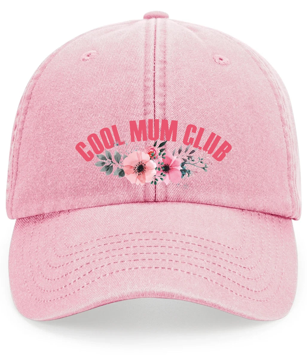 Custom Cool Mum Club Mothers Day Gift Premium Vintage Low Profile Baseball Cap