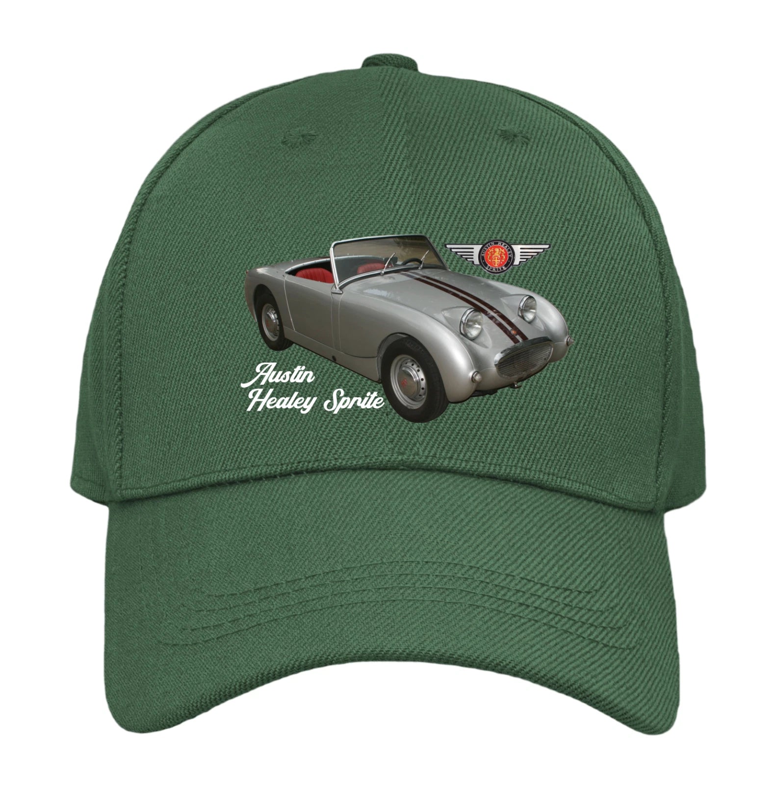 Retro Vintage Classic  Austin Healey Sprite Sports Car Logo Biker Baseball Cap