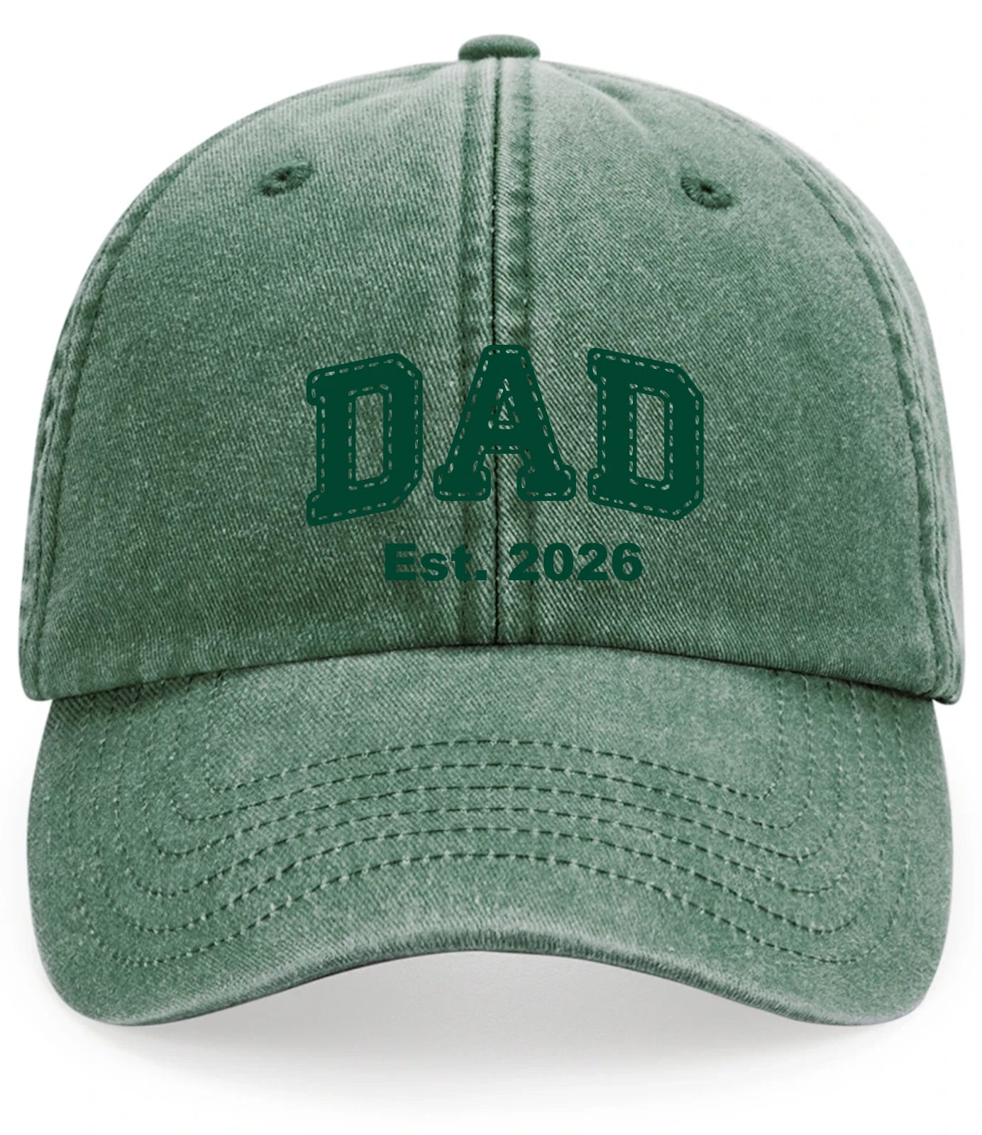 New Dad/Grandpa/Grandad/Uncle Est: 2066 Vintage Low Profile Baseball Cap