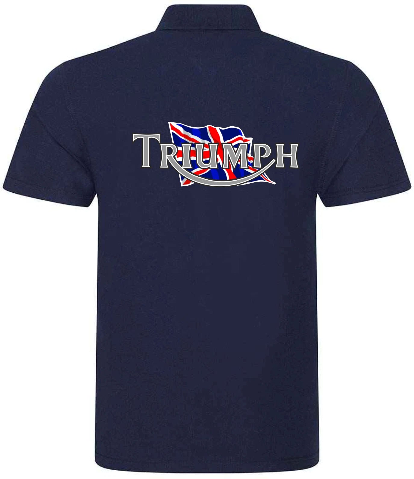 Customisable Retro Vintage Classic Triumph Premium Quality Poloshirt  XS-4XL