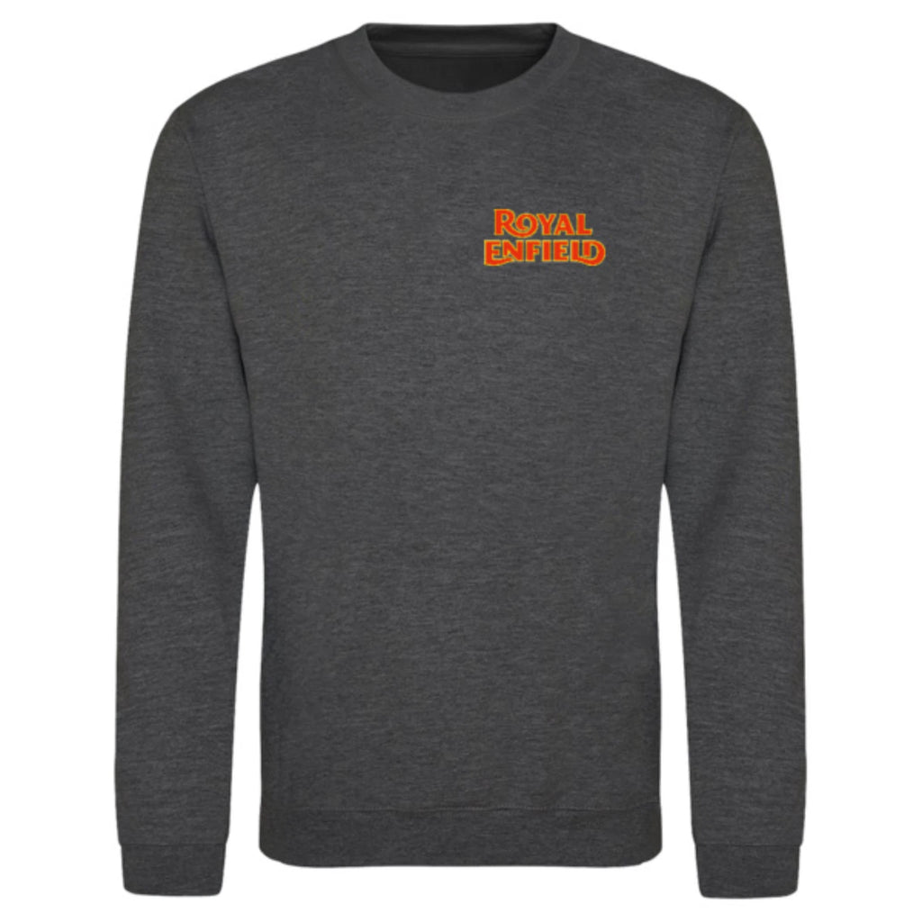 Retro Vintage Classic Royal Enfield Motorcycle Biker Premium Quality Sweatshirt