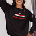 Retro Vintage Classic 1950's Nash Metropolitan Car Premium Quality Sweatshirt