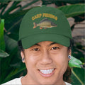 Angling Carp Fishing Image Premium Quality Colour Decorated Baseball Cap