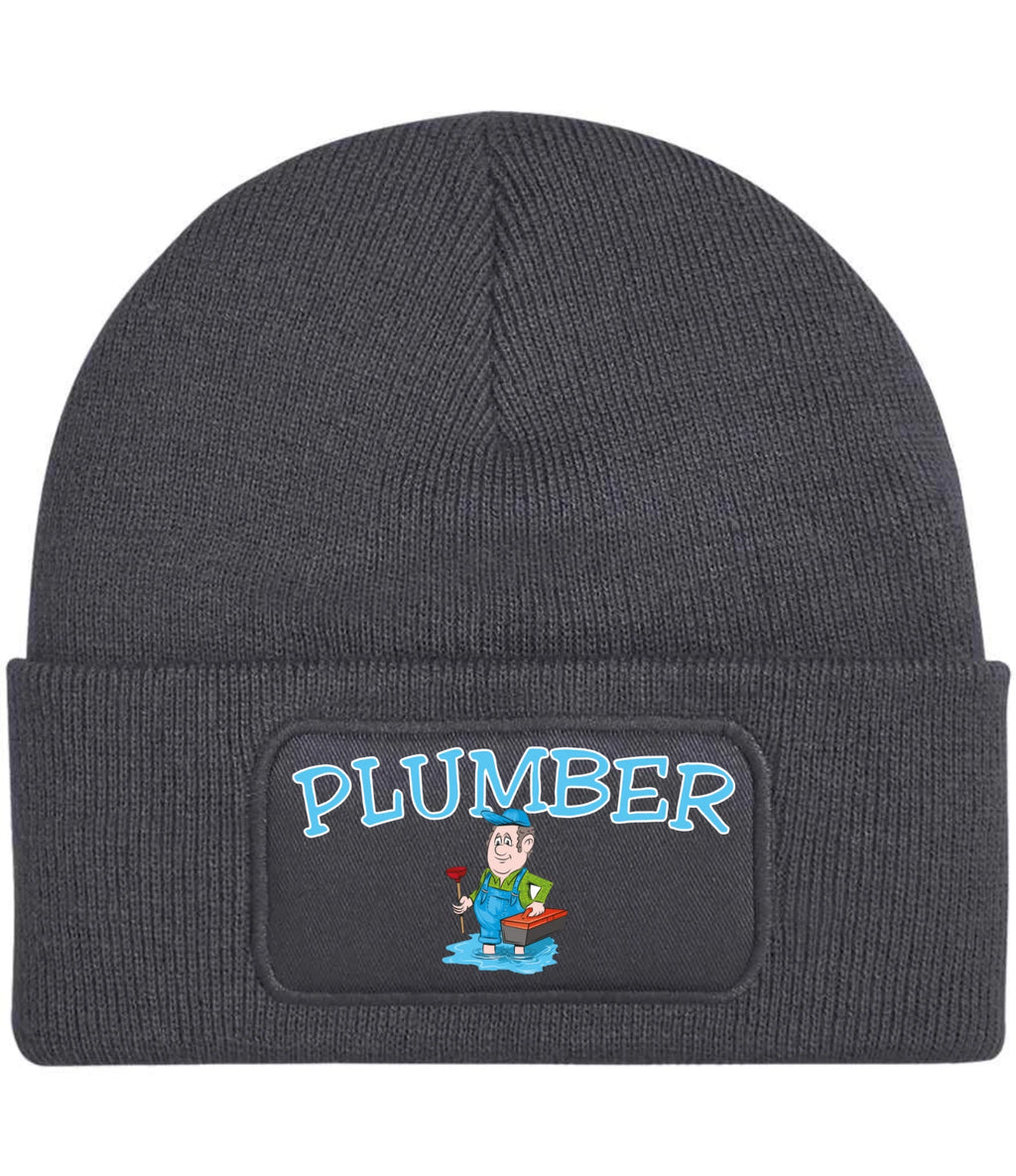 Funny Humour Plumber Occupation premium Quality Beanie Hat Gift