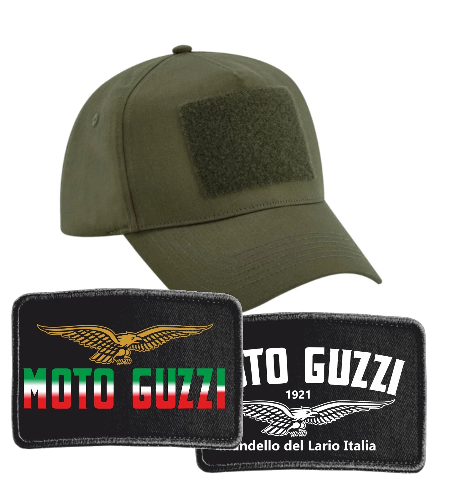 Interchangeable Moto Guzzi Motorcycle Biker Logo Premium Quality Baseball Cap