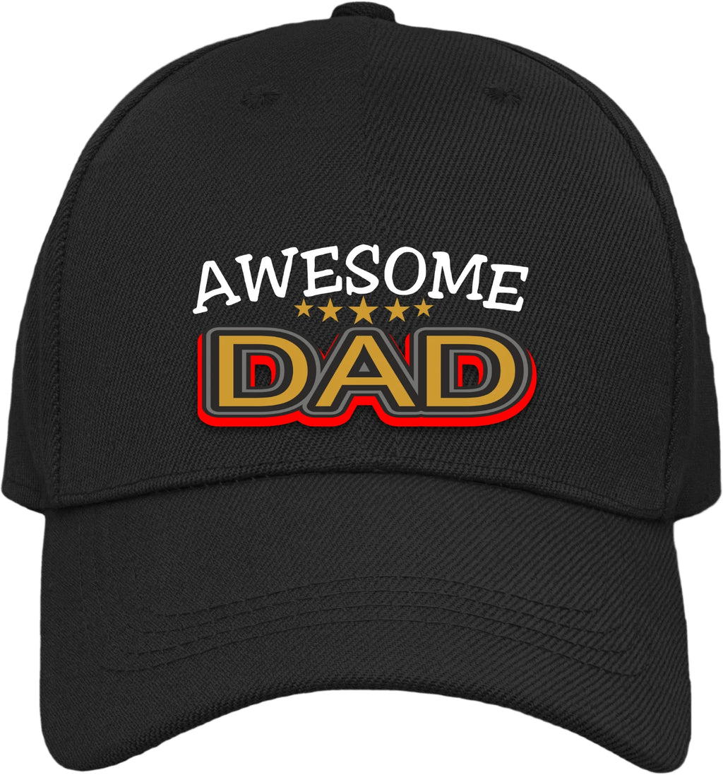 Fathers Day Dads Day Awesome Dad  Premium Quality Baseball Cap