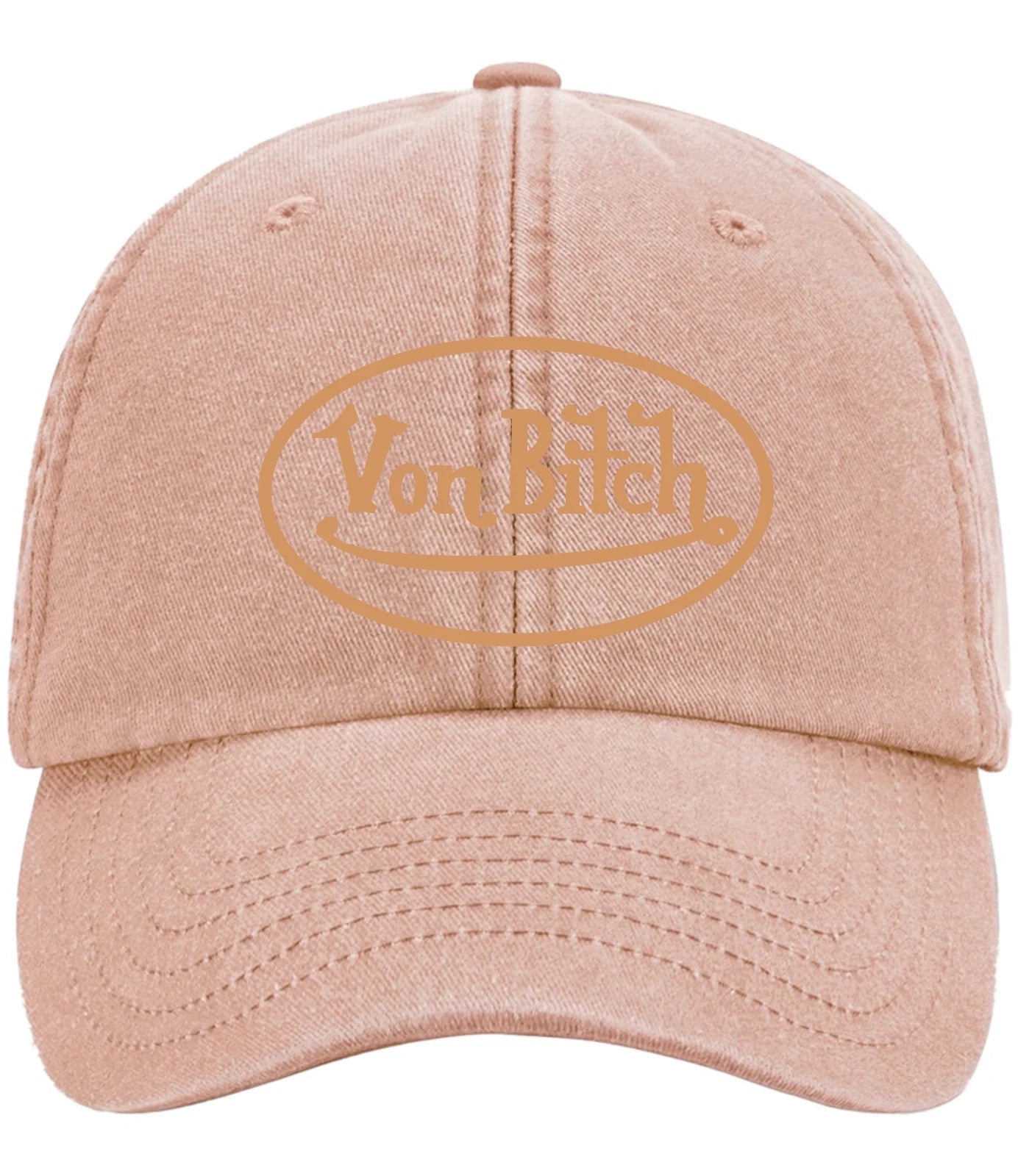 Ladies Humorous Von B*tch Premium Vintage Low Profile Baseball Cap