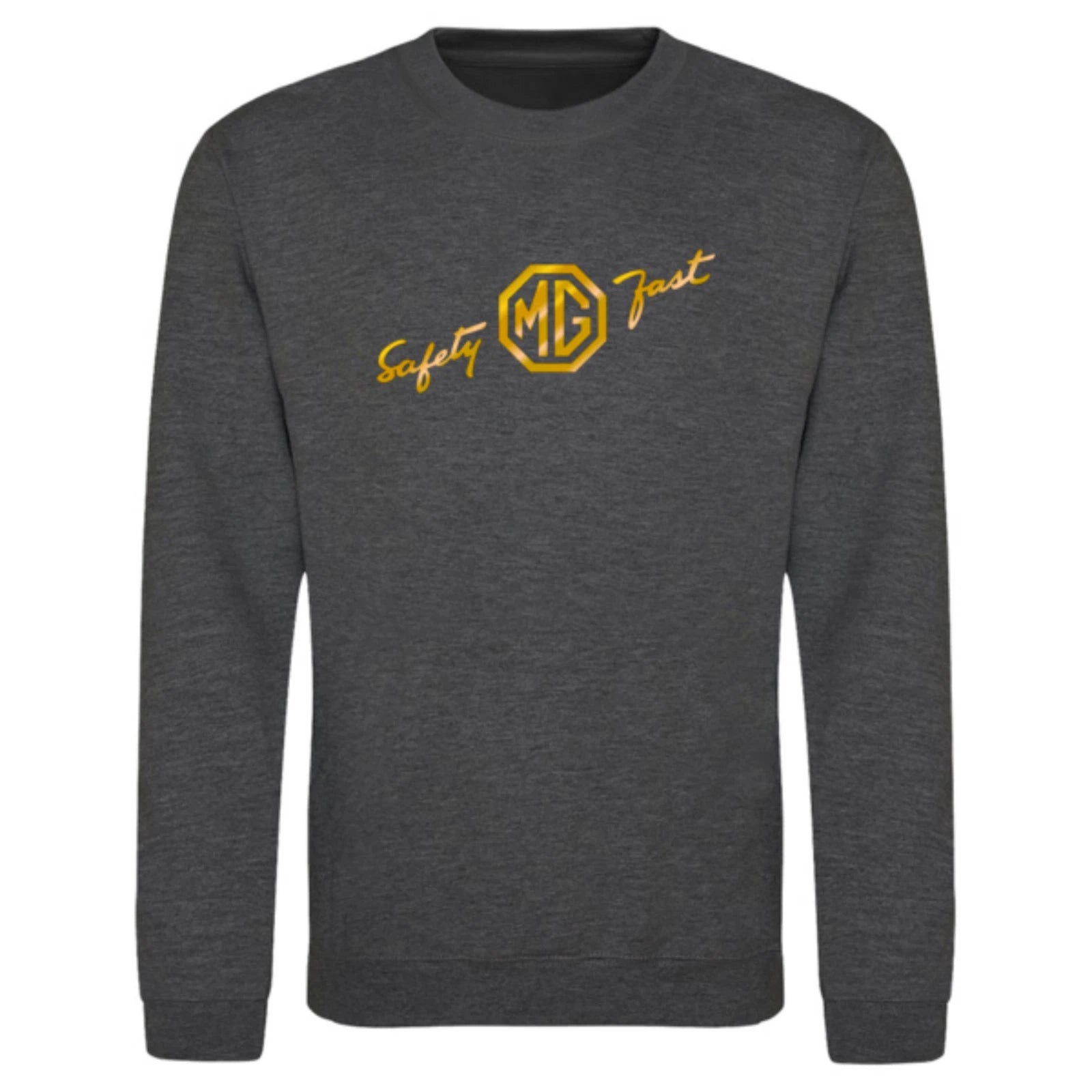 Retro Vintage Classic 1950's MG Safety Fast Car Logo Premium Quality Sweatshirt